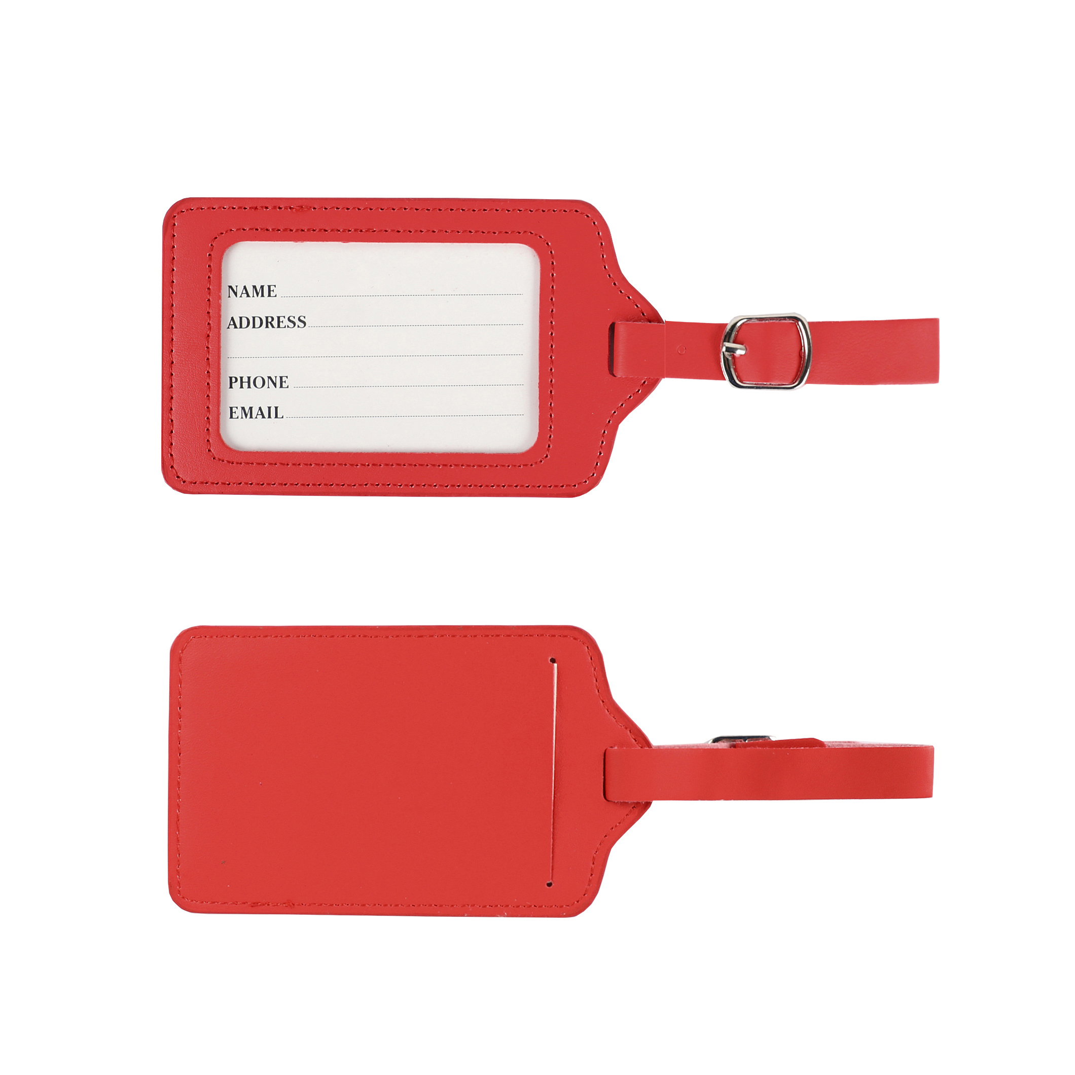 PU Leather Luggage Tag 14