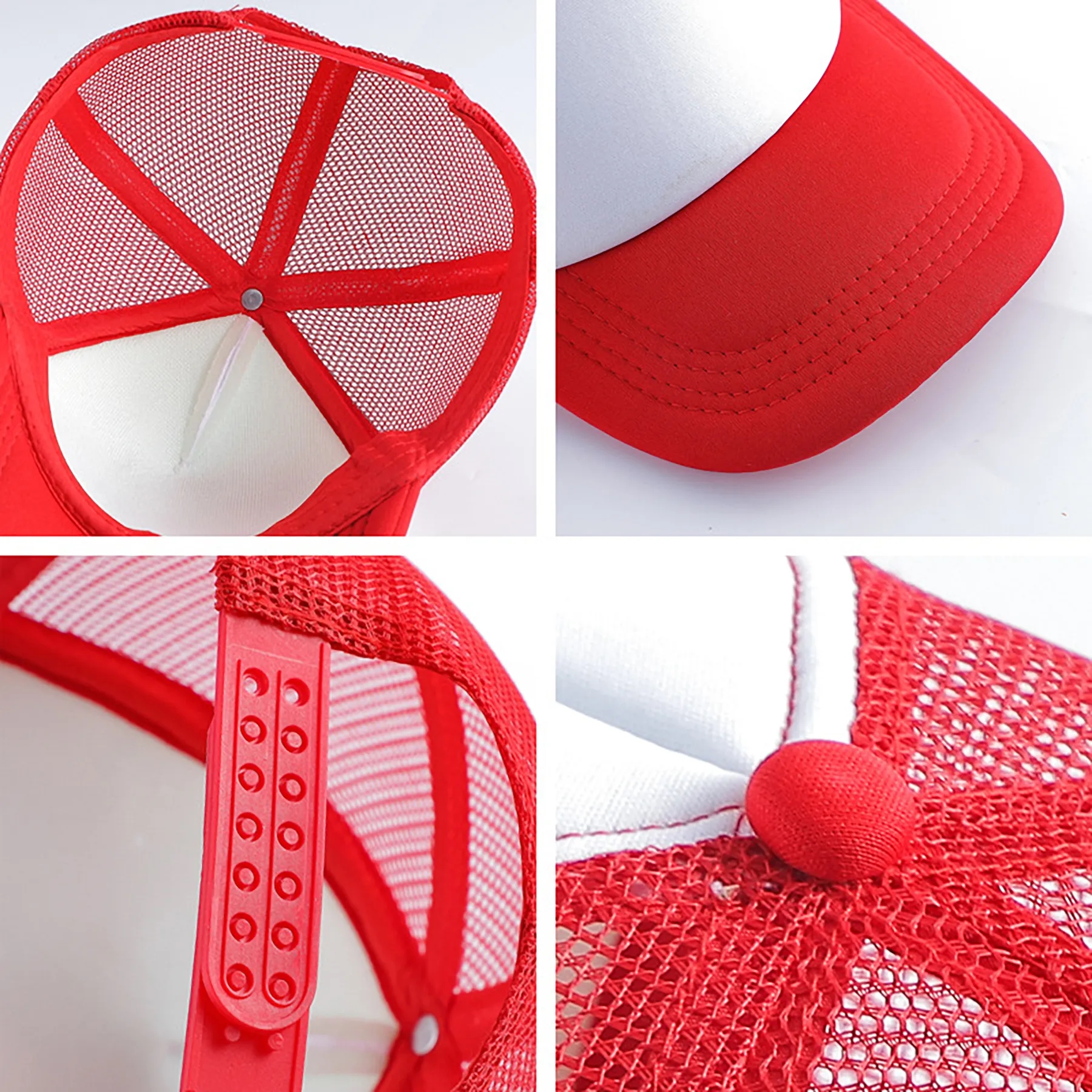 5 Panel Foam Mesh Back Trucker Cap Hat 2
