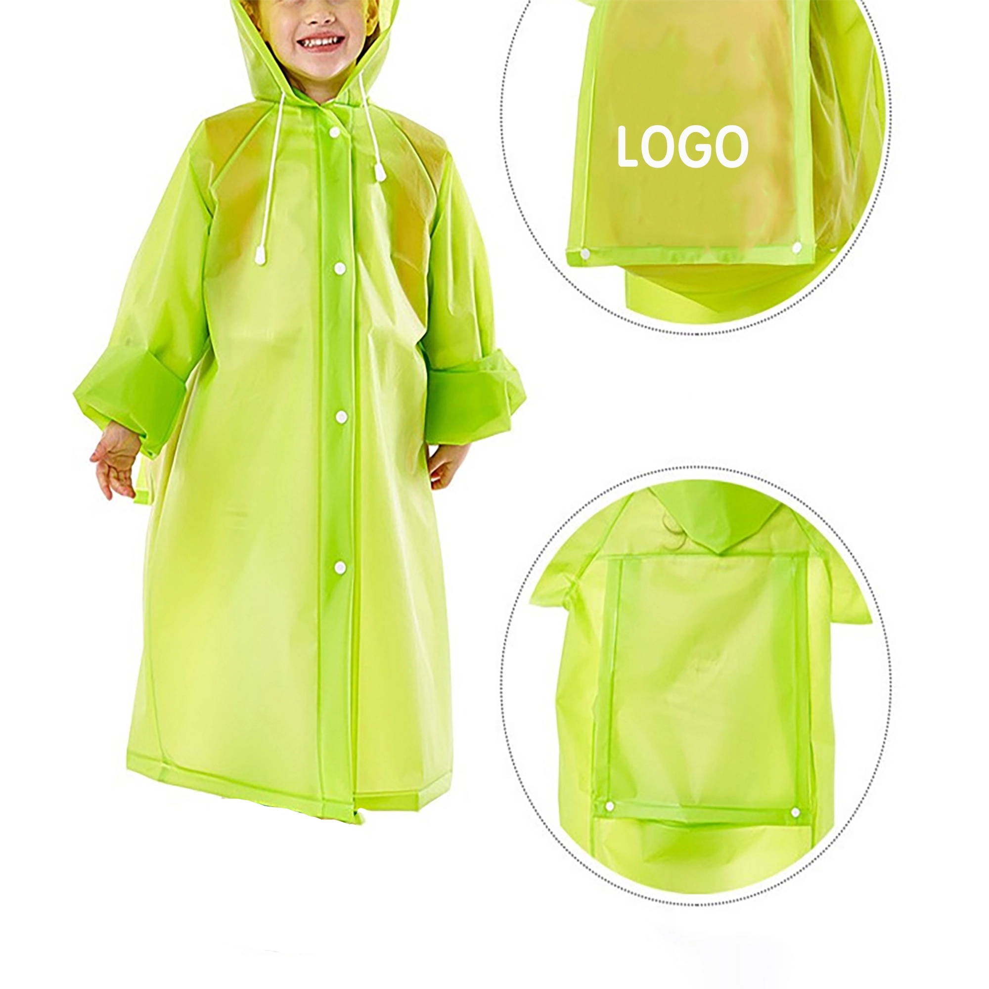 Children's One-piece Raincoat 2