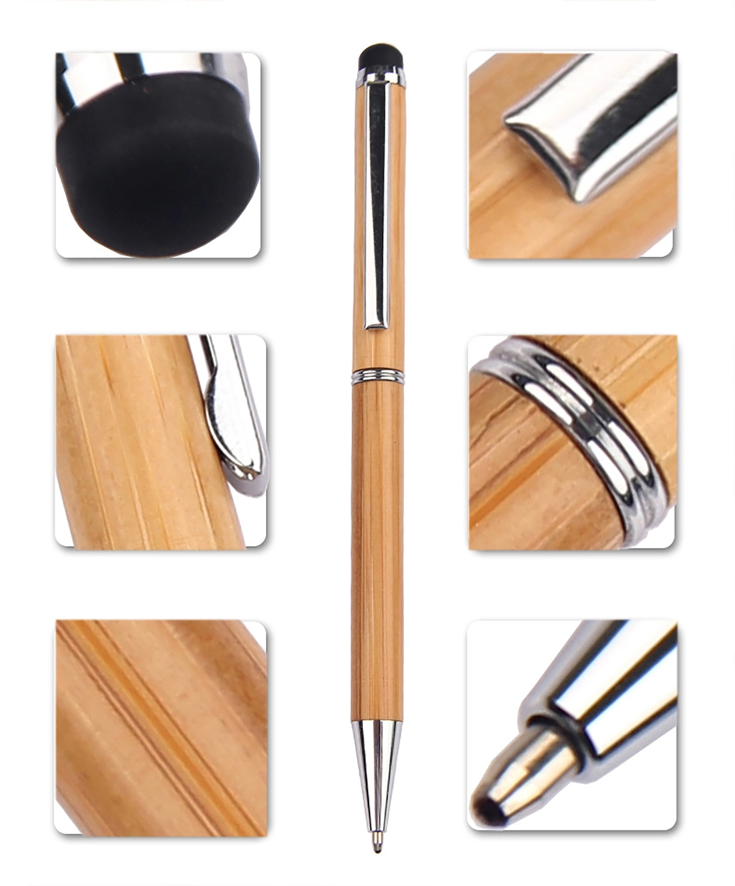 Slim Wood Stylus Touch Pen 4