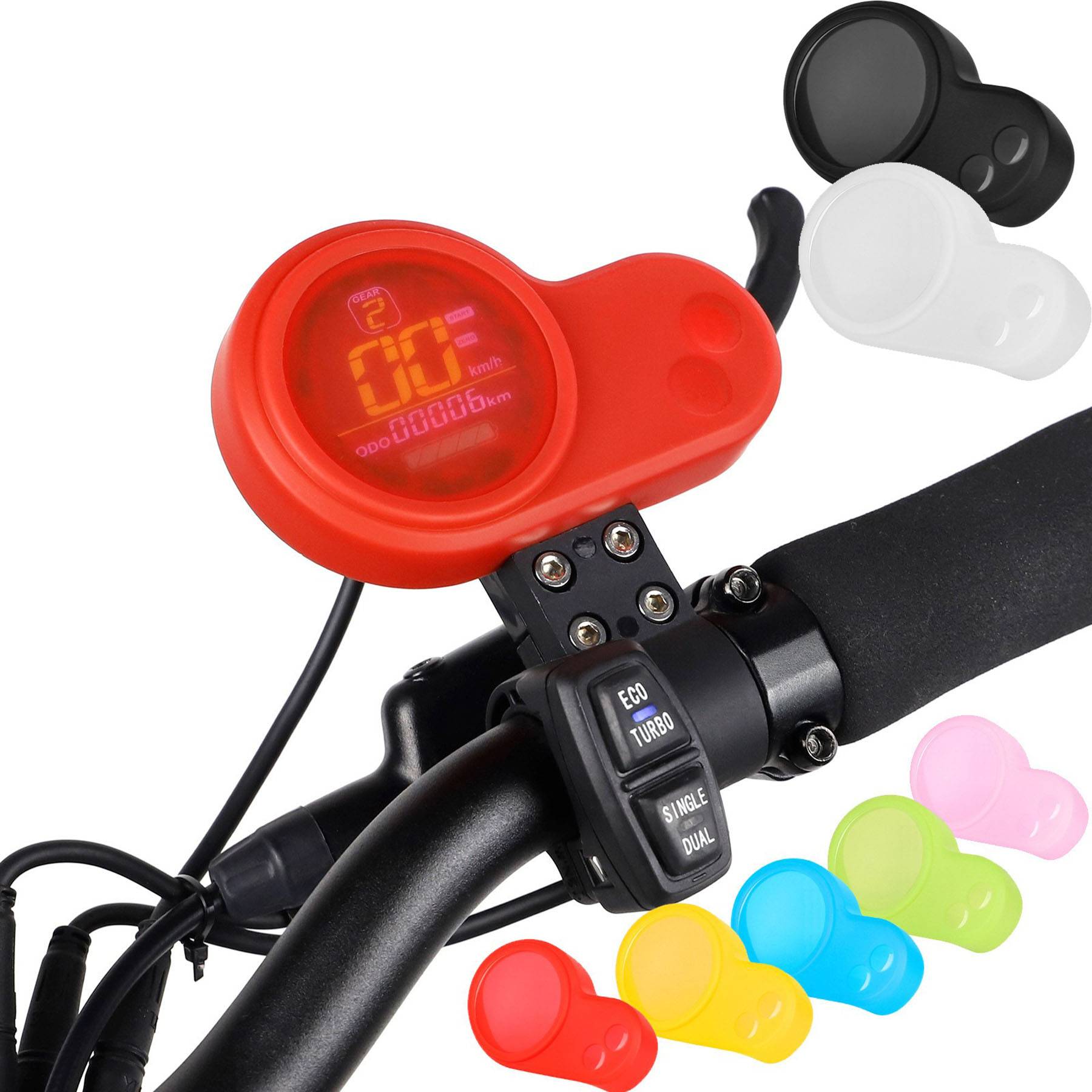 Waterproof Electric Scooter Display Silicone Cover 5