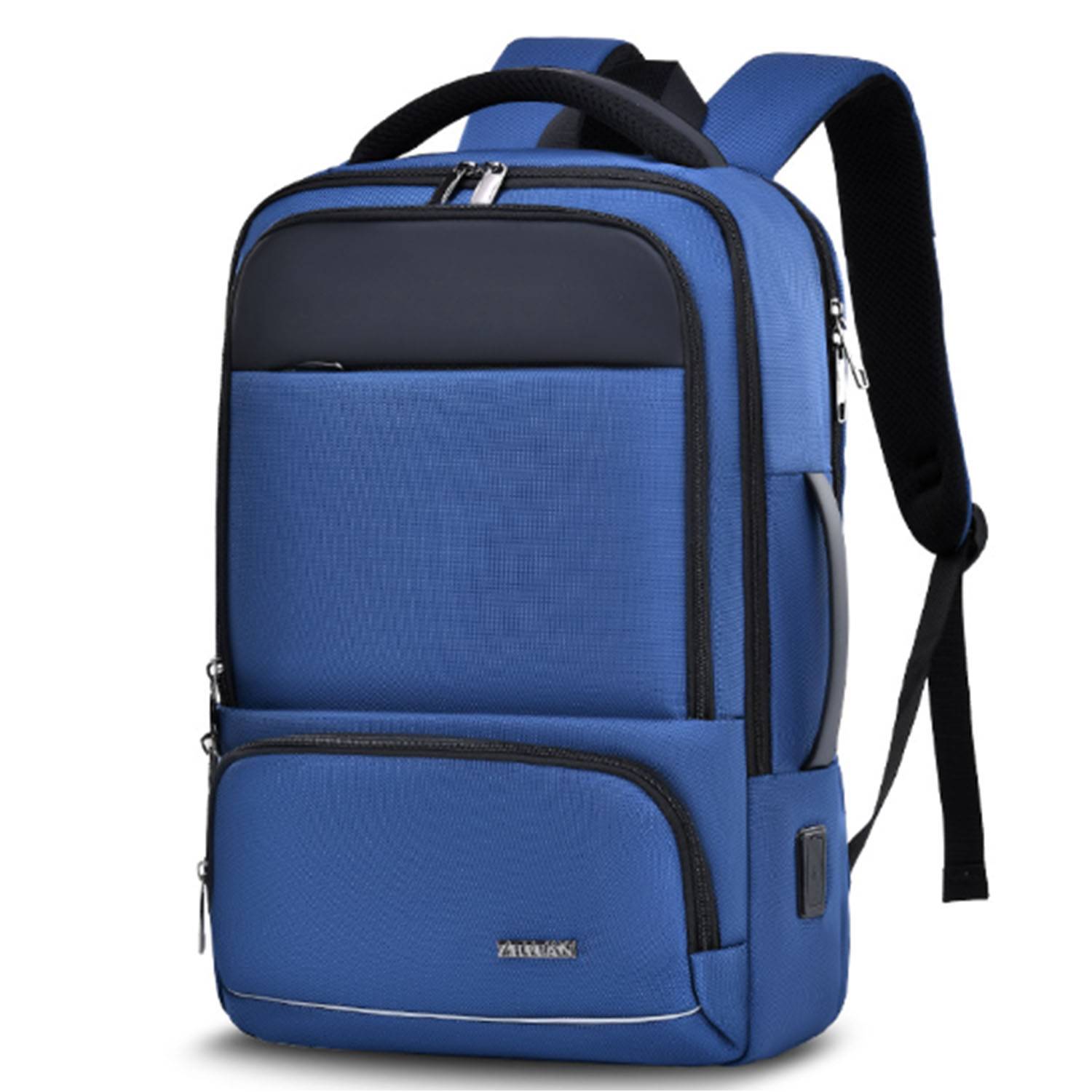 Oxford Business Backpack with USB Charging Port 6