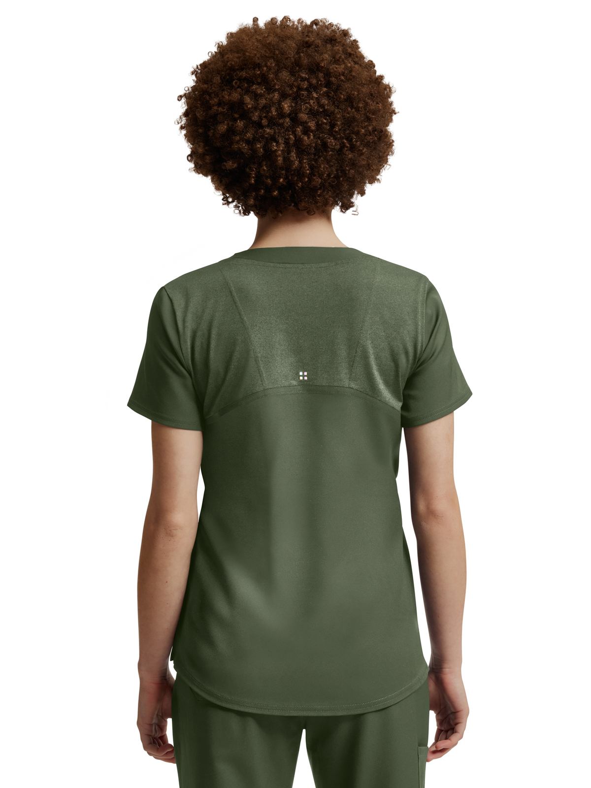 White Cross - VIBE - Women's Three-Pocket Curved V-Neckline Top 13
