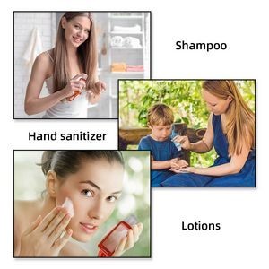 Sanitizer Flip Up Empty Dispenser Bottle With Adjustable Strap 20