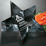 Slanted Star Paperweight 6