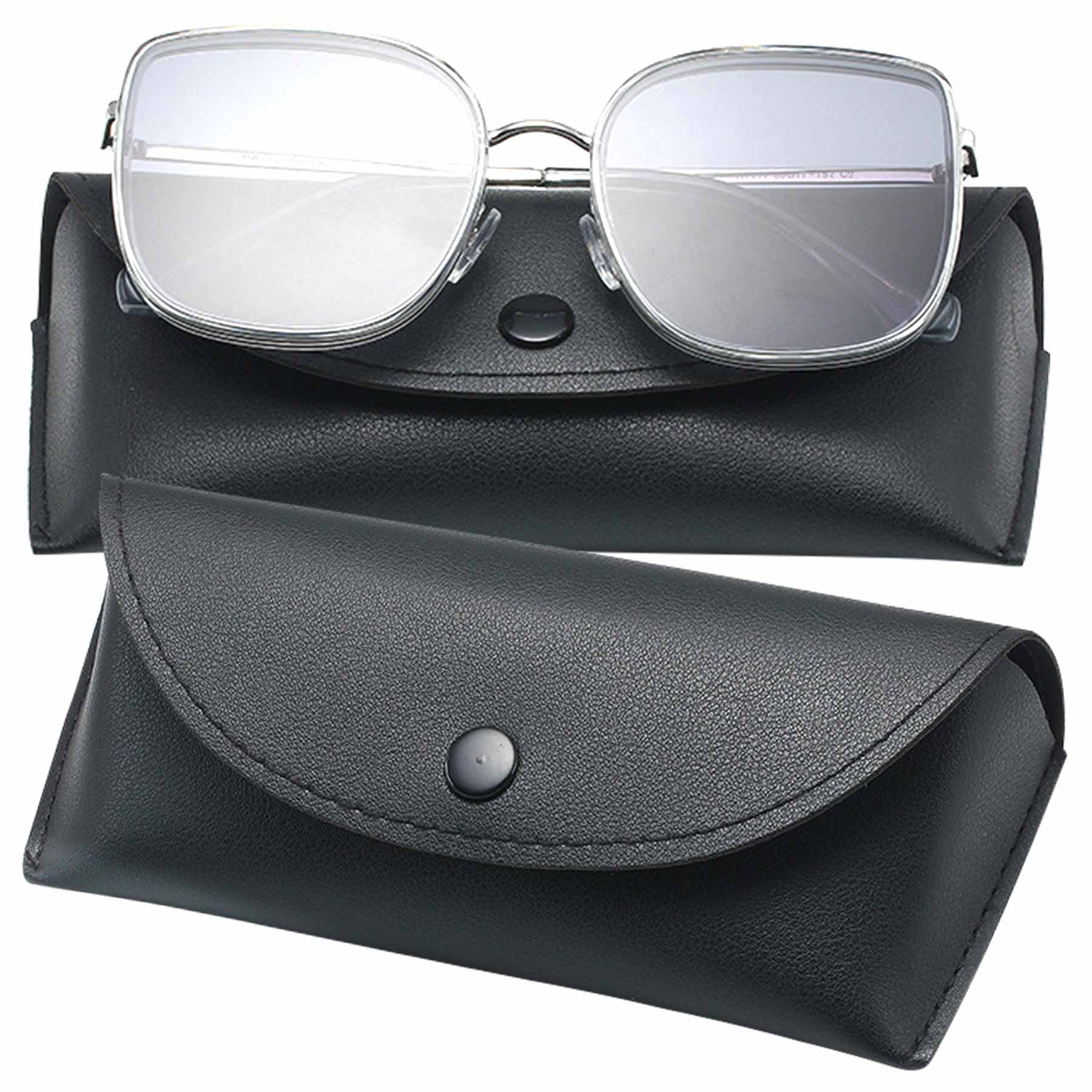 Portable PU Leather Glasses Case 1