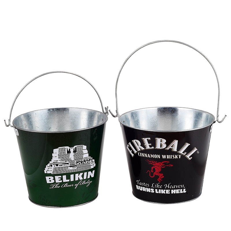 5 Quart Galvanized Metal Bucket 3