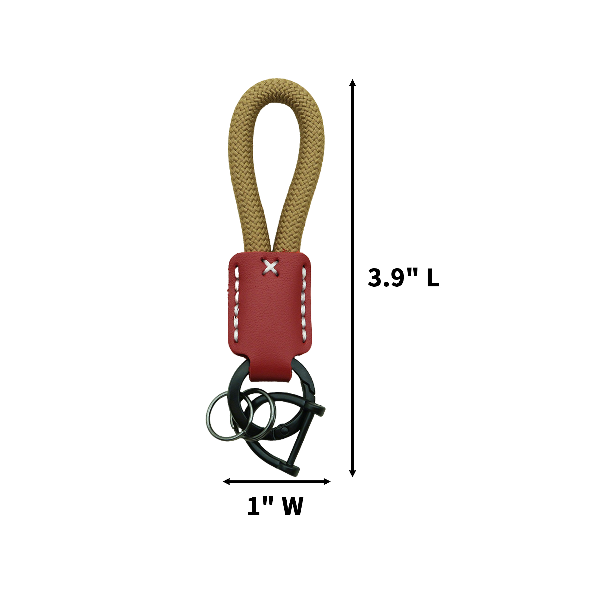 Genuine Leather Key Holder Strap 3.9" Length X 1" Width 34