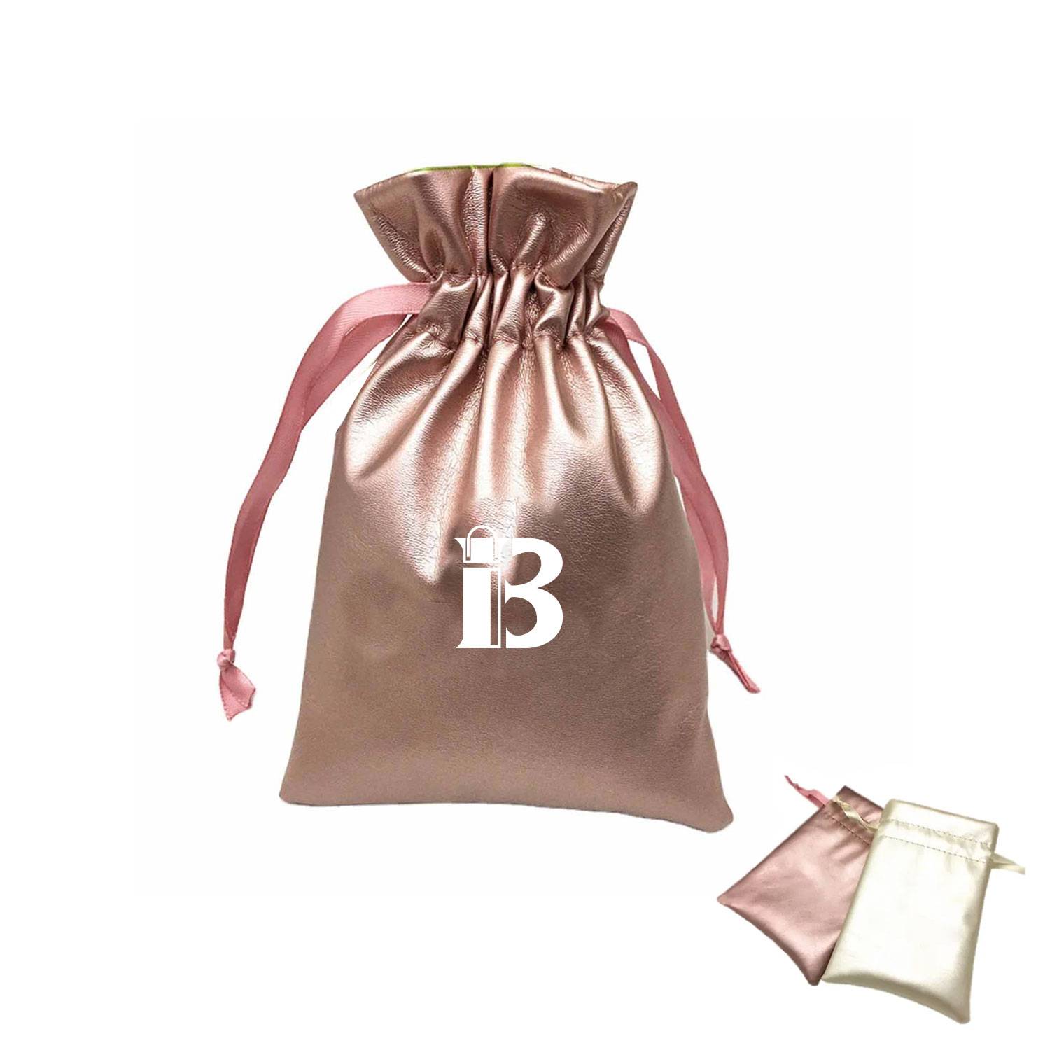 PU Gift Jewelry Drawstring Bag 1