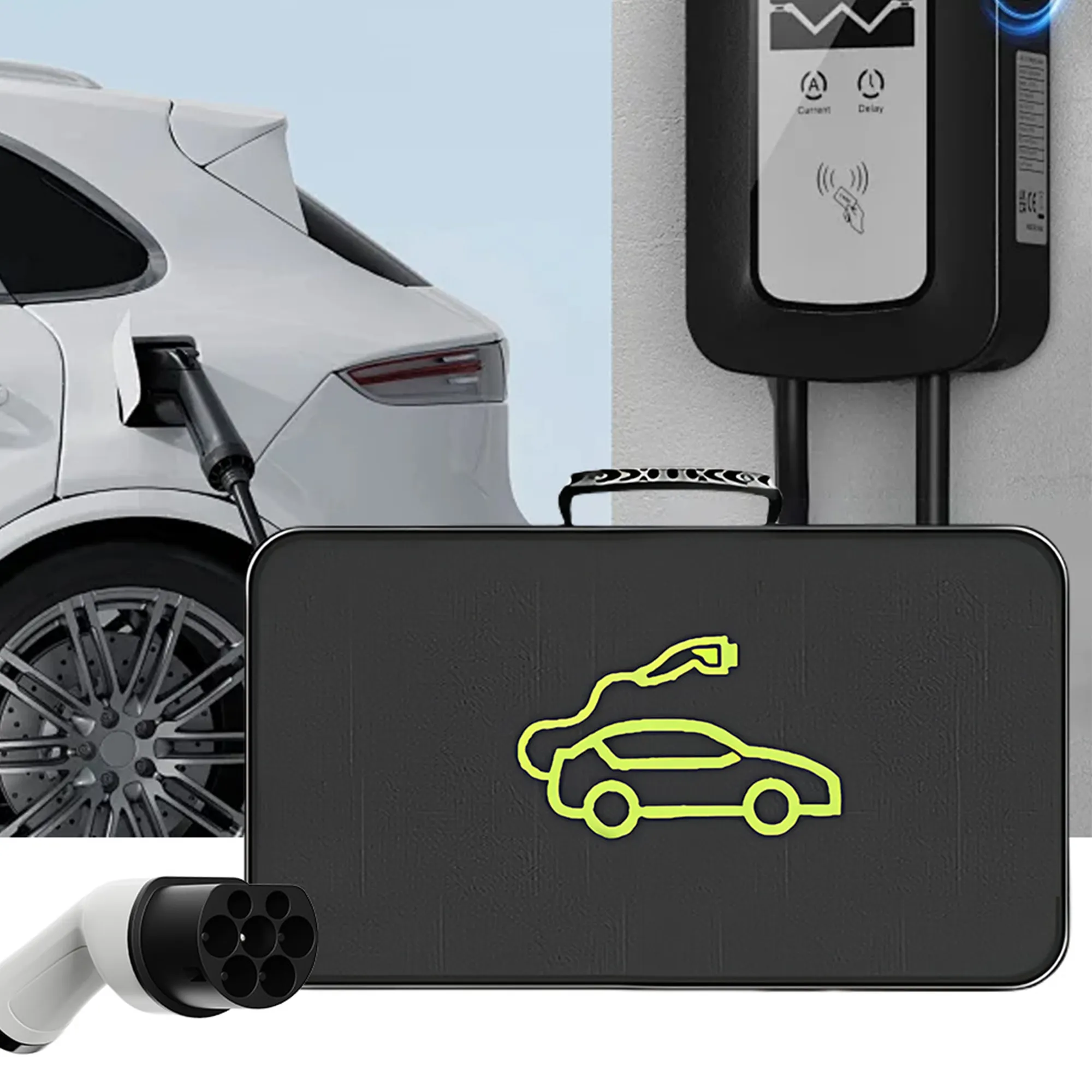Waterproof Fire-retardant Car Charging Gun Storage Bag 3
