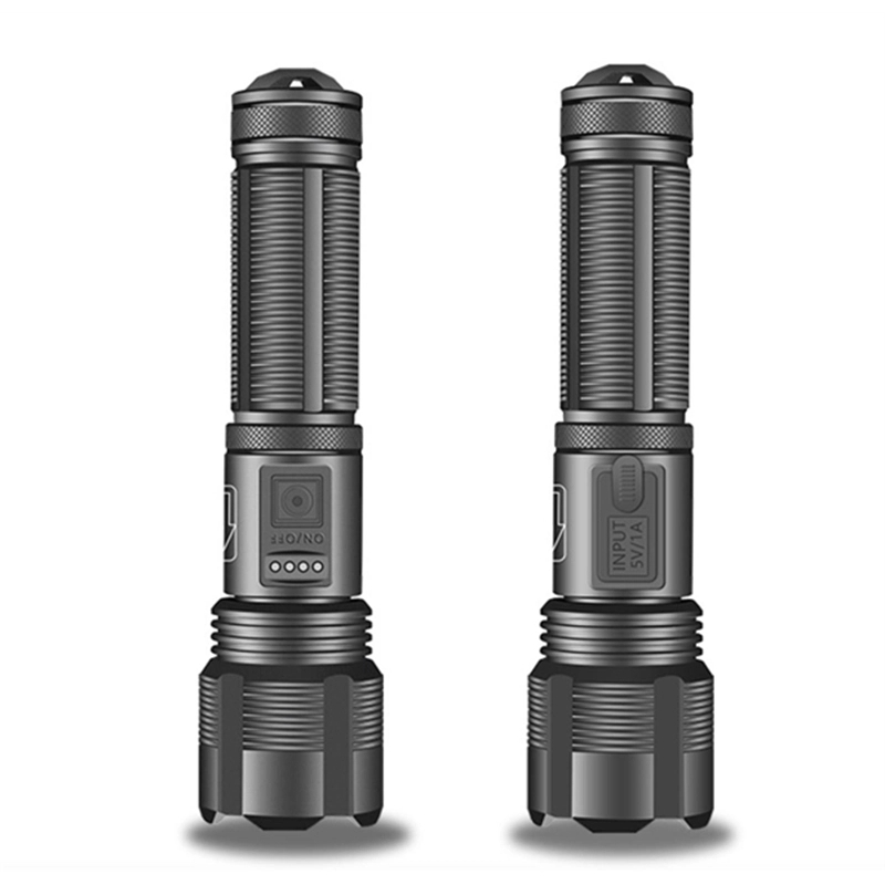LED Rechargeable Tactical Flashlight 4