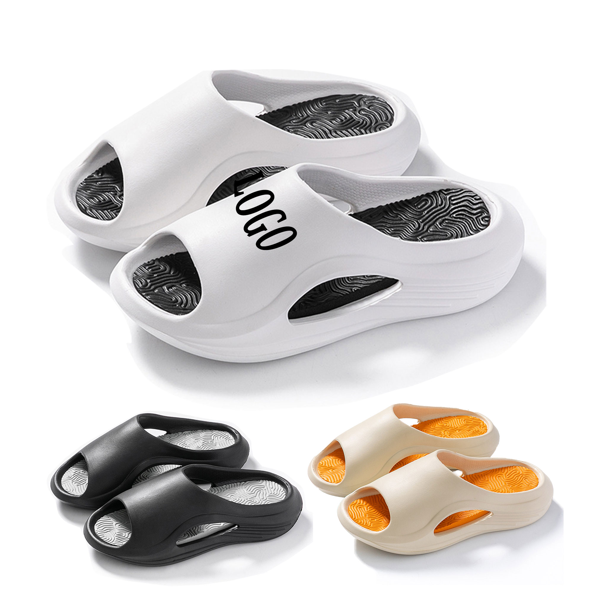 MOQ 30 Casual Sports Slippers 9"L-10"L (US size 5-8) 2