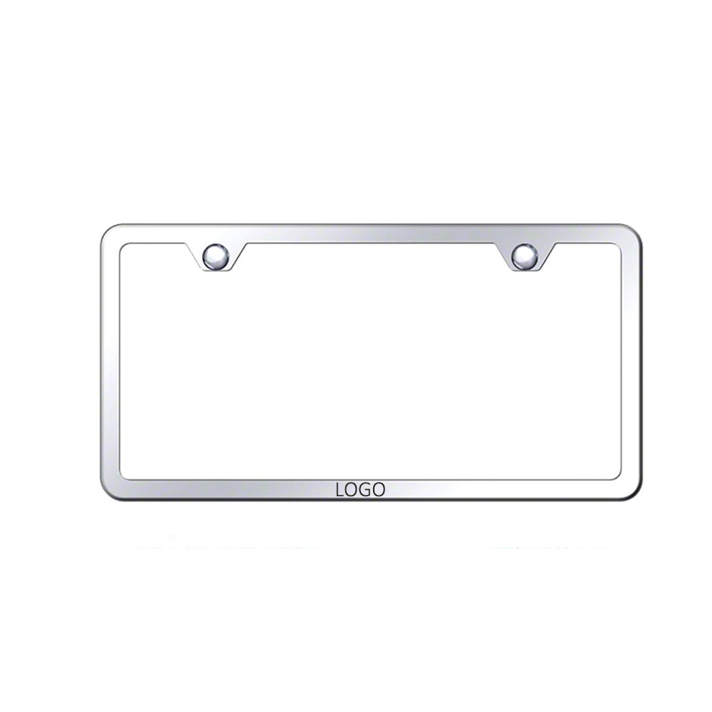 Stainless Steel License Plate Frame 1