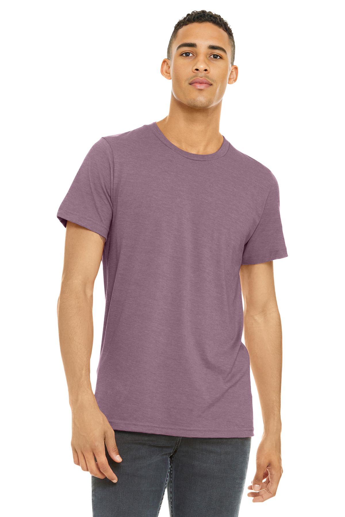 BELLA+CANVAS Unisex Heather CVC Short Sleeve Tee. BC3001CVC 85