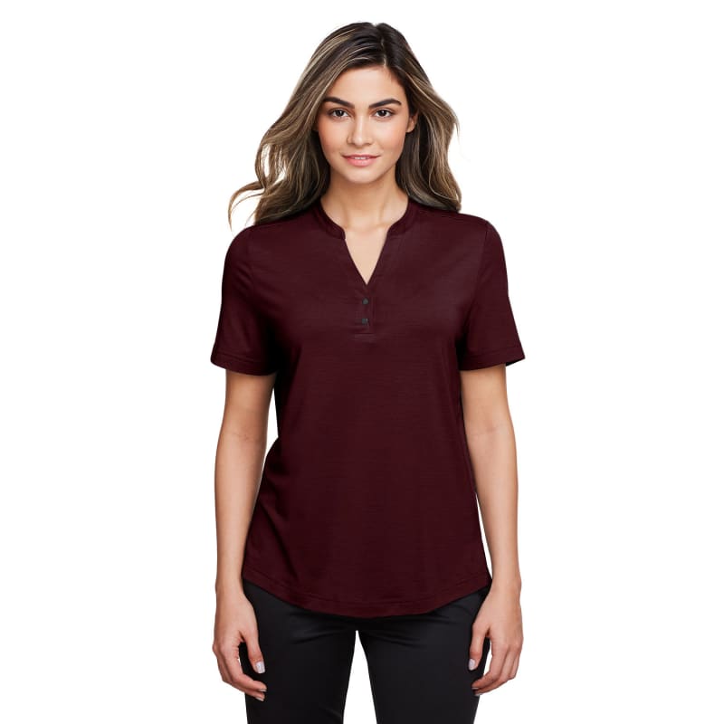 North End Ladies' Jaq Snap-Up Stretch Performance Polo 2
