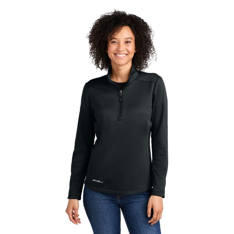 Eddie Bauer Women's Smooth Mid Layer Fleece 1/2-Zip 8