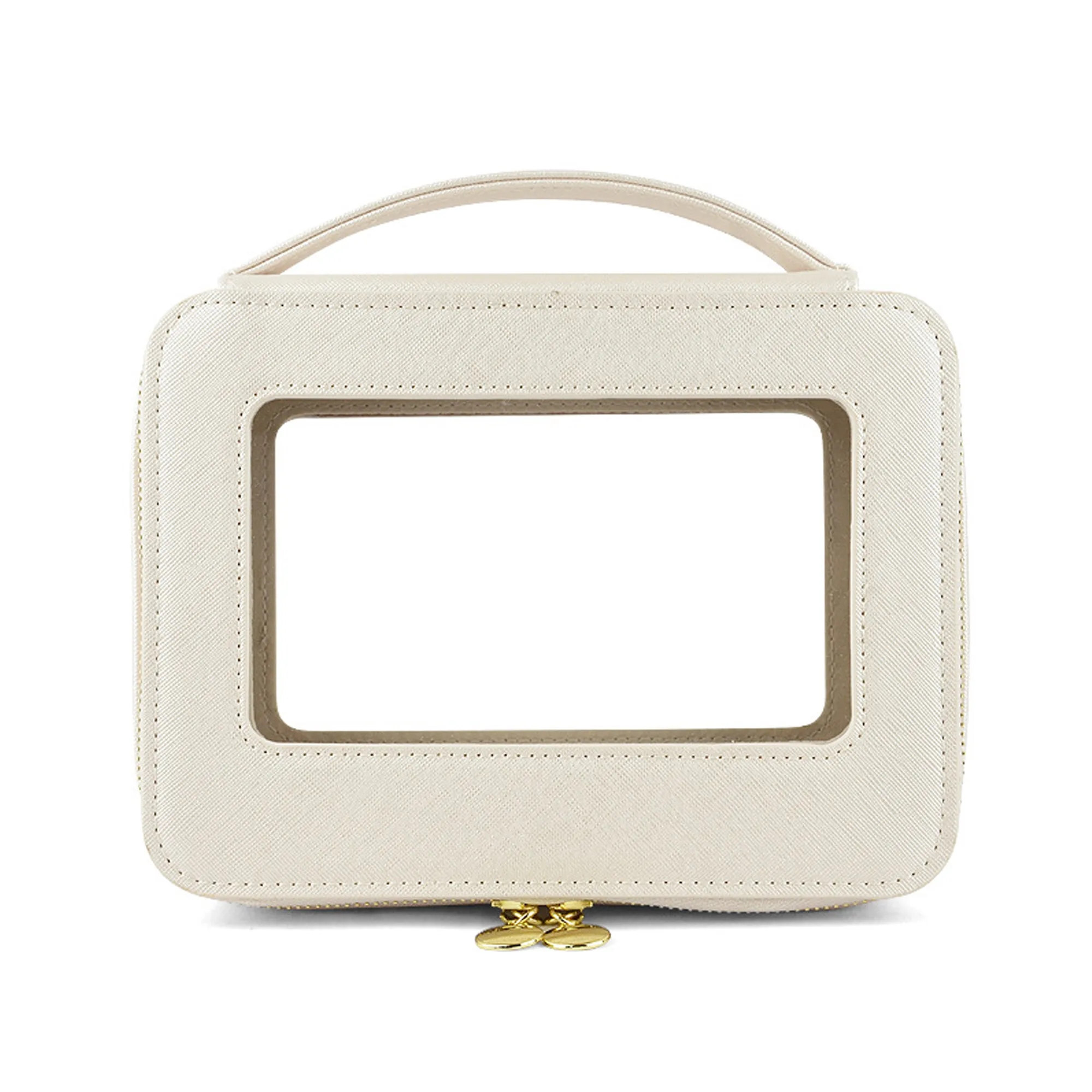 Portable Clear Window Makeup Bag 8