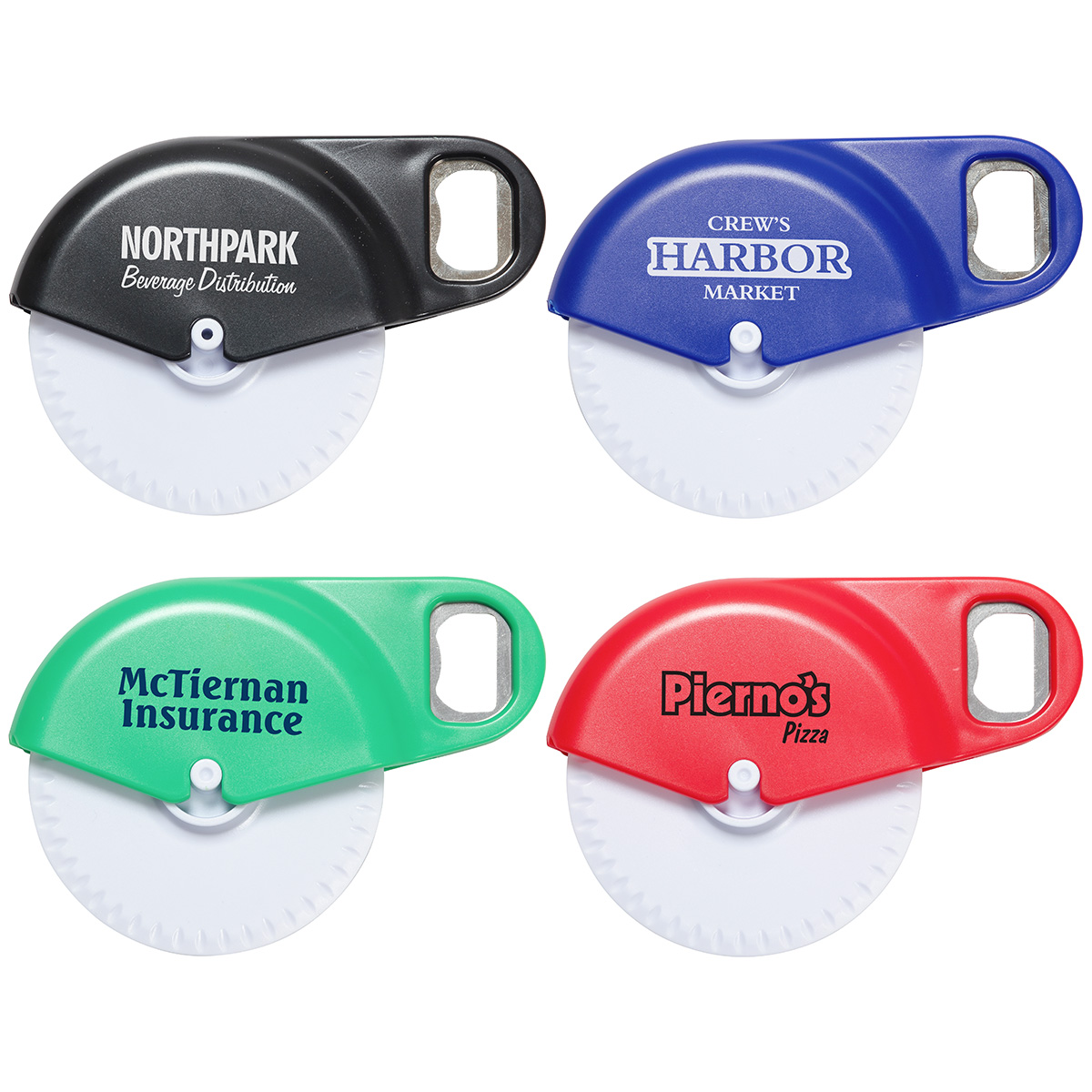 Napoli Pizza Cutter with Bottle Opener 12
