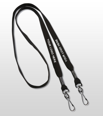 Premium Lanyard W/ 2 Swivel Hooks 11
