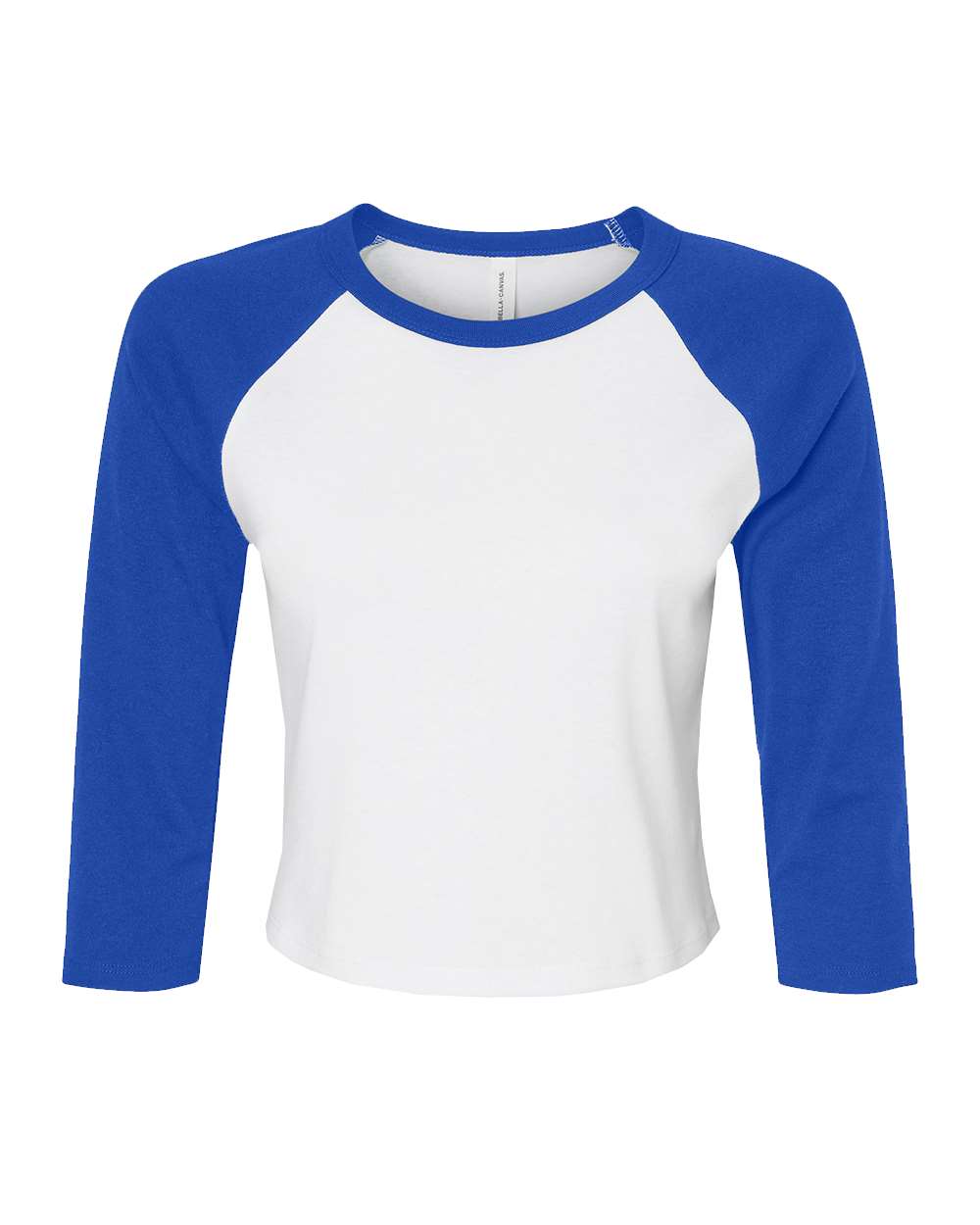 Women's Micro Rib Three-Quarter Raglan Sleeve Baby Tee - 1200 25