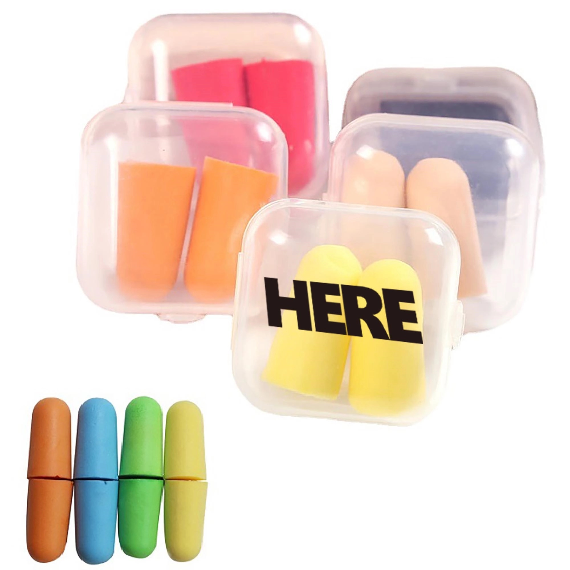 Square Case Earplugs 5