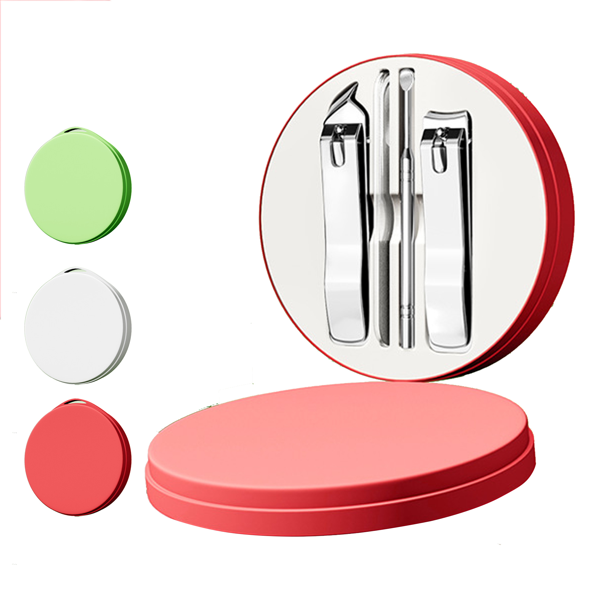 4-Piece Stainless Steel Manicure Kit for Men and Women 3