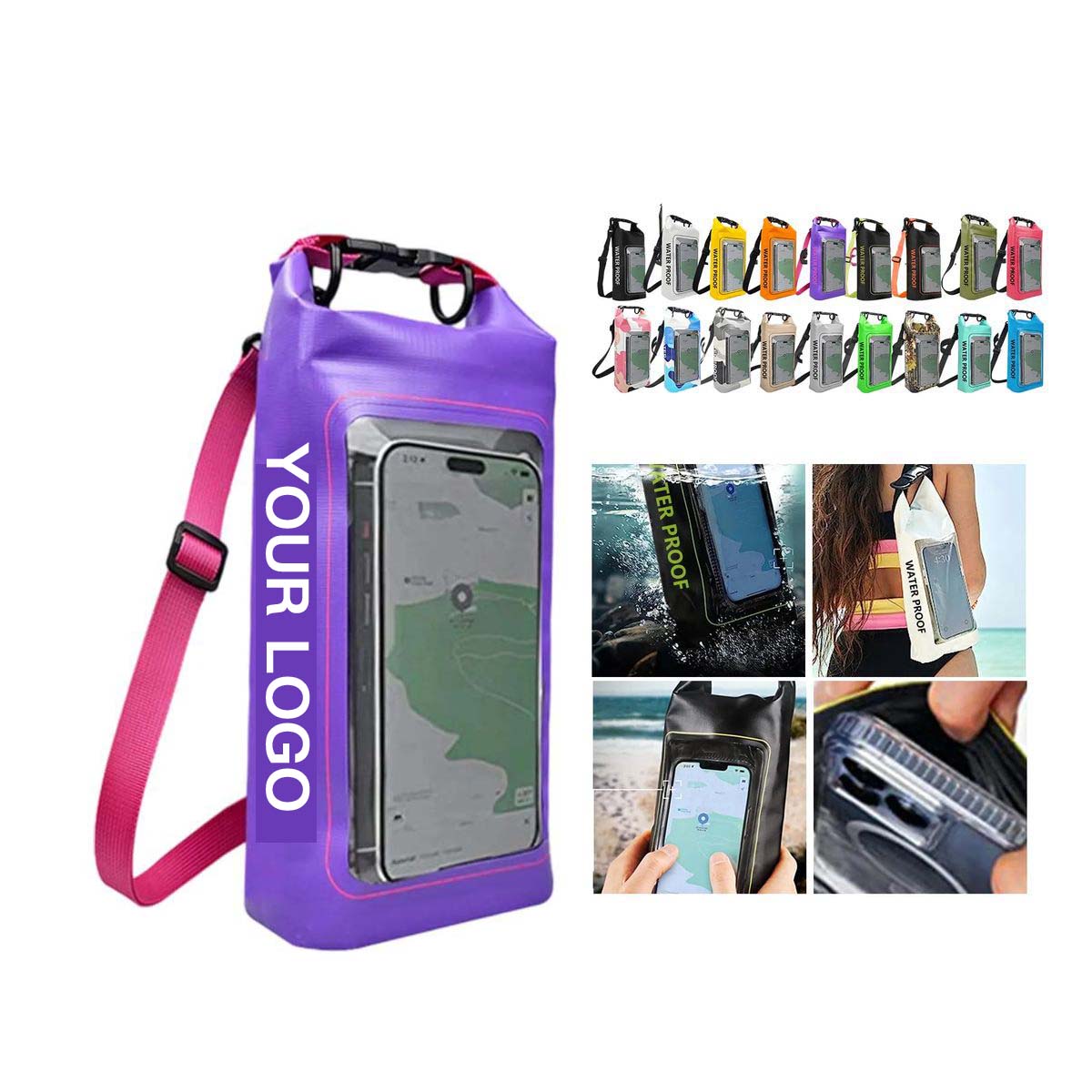 Tear Resistant Outdoor Waterproof Crossbody Bag 2