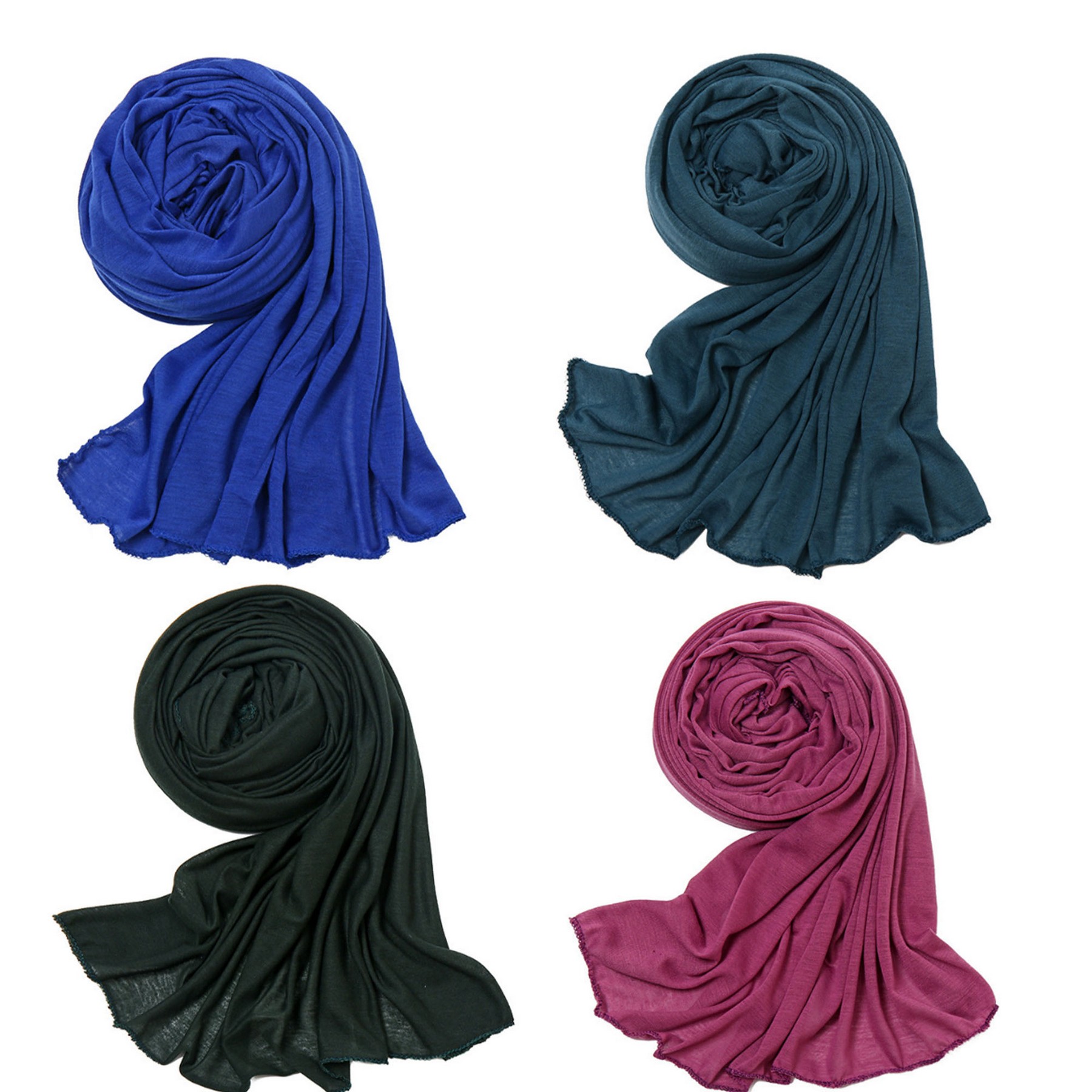 Shimmer Crinkle Muslim Head Scarf 1