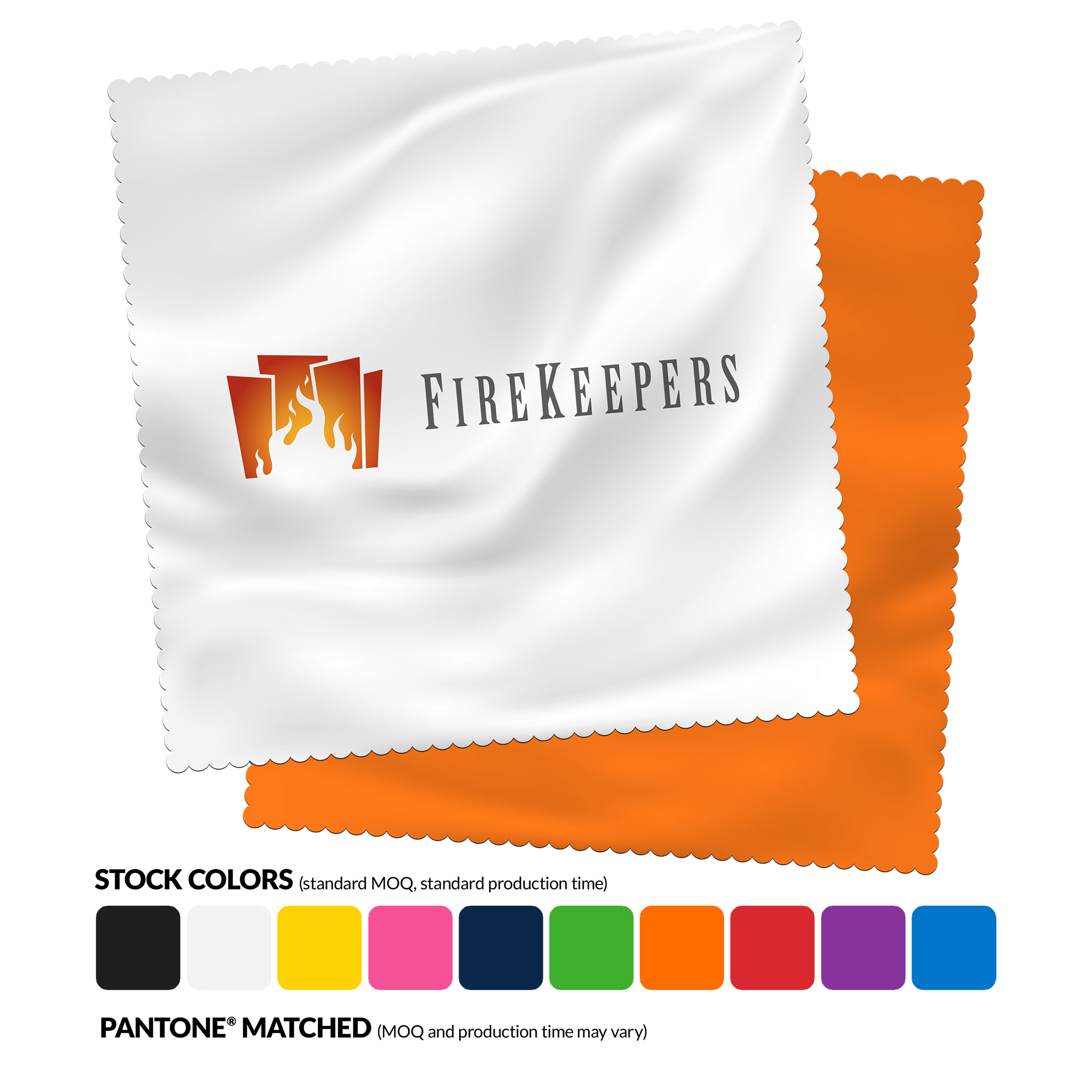 Full-color Microfiber Cleaning Cloth 12