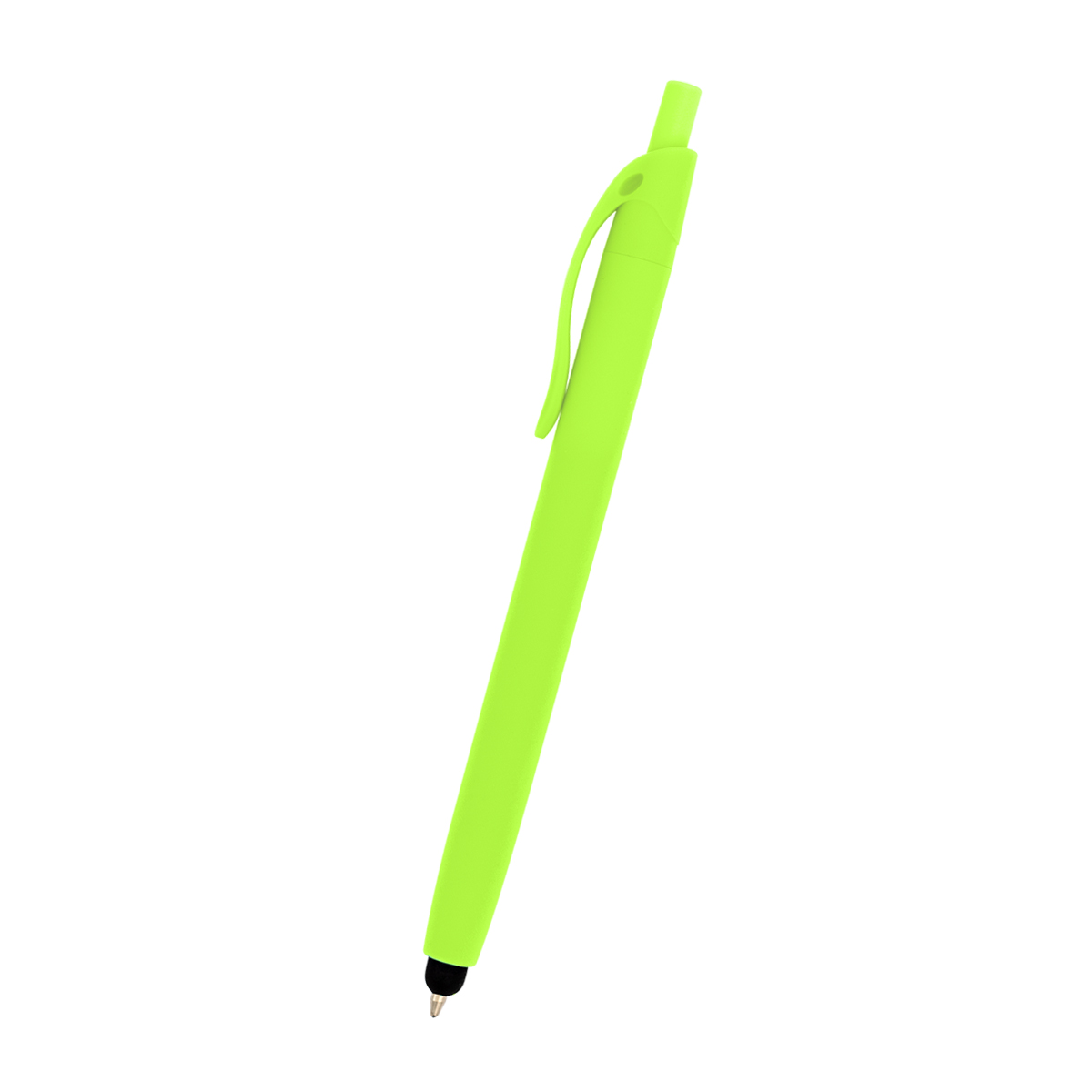 Zinnia Rubberized Pen With Stylus 19