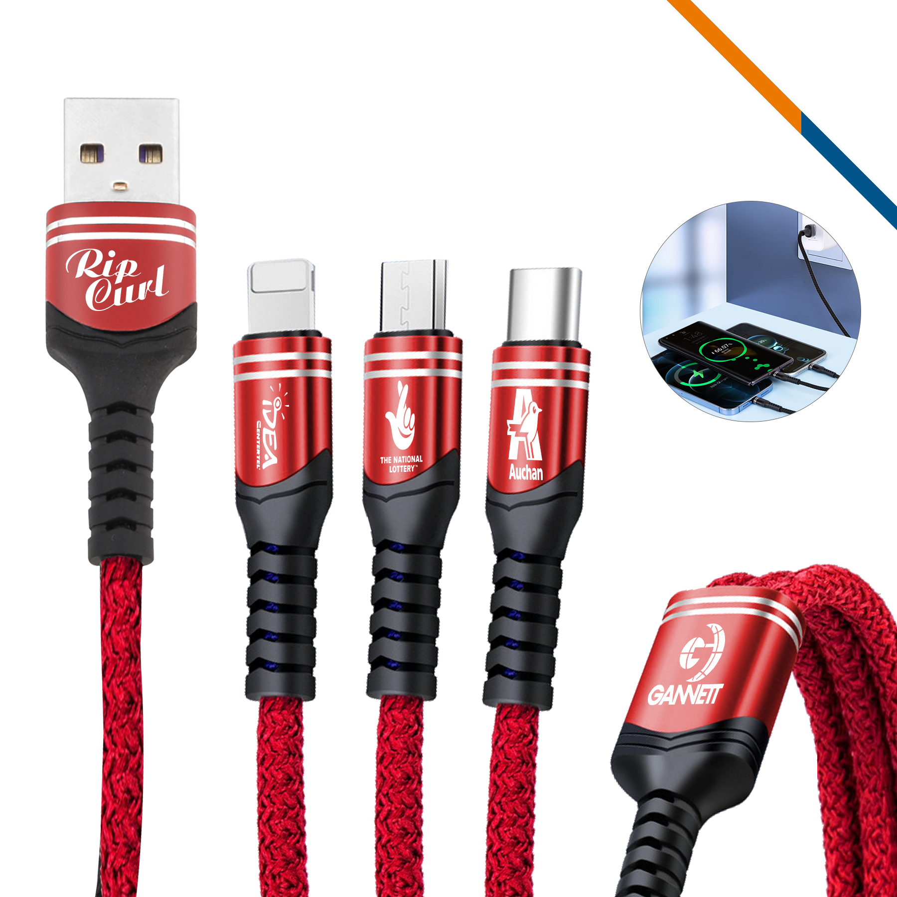 Opha 3in1 Charging Cable 3