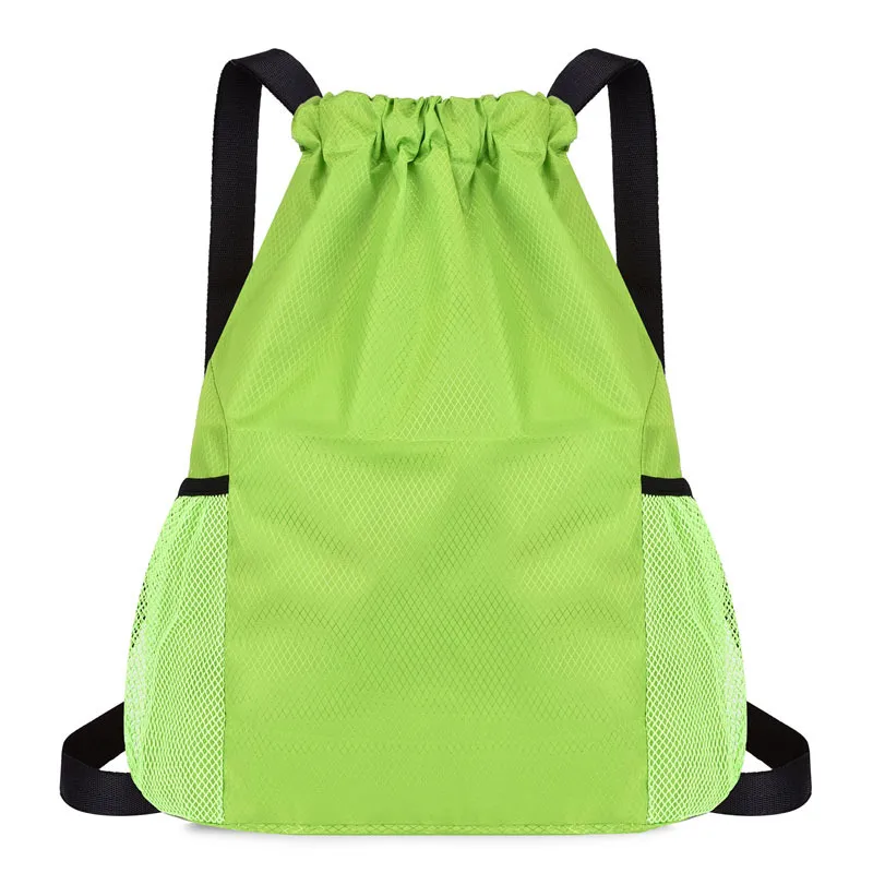 Wide Shoulder Strap String Backpacks 2