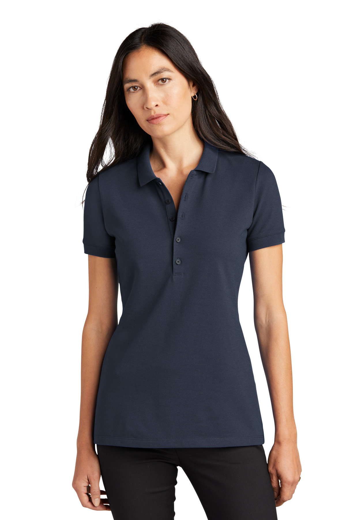Mercer+Mettle Women's Stretch Heavyweight Pique Polo MM1001 39