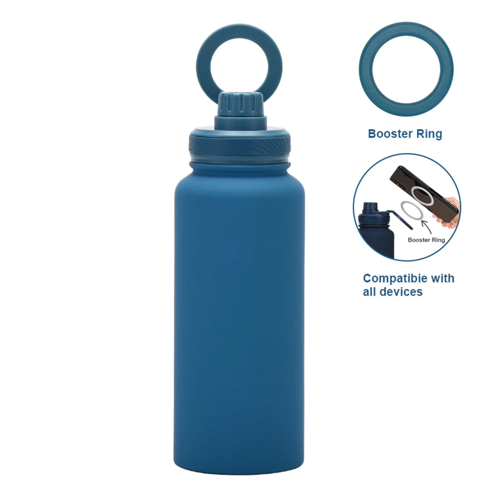 Stainless Steel Magnetic Phone Mount Water Bottle 23