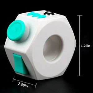 Finger Ring Roller Rotating Button Toy 10