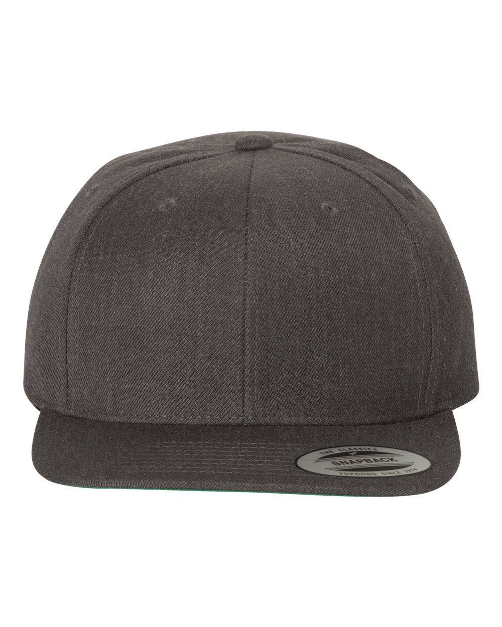 Premium Flat Bill Snapback Cap - 6089M 38