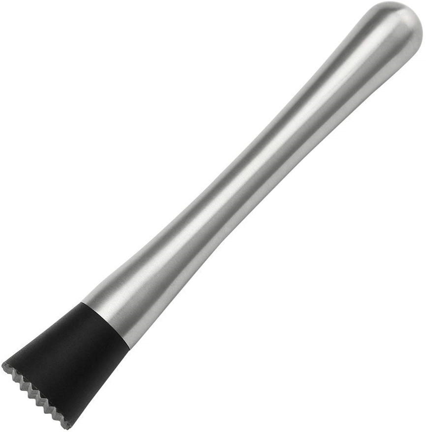 Stainless Steel Muddler with Hard Plastic Head 2