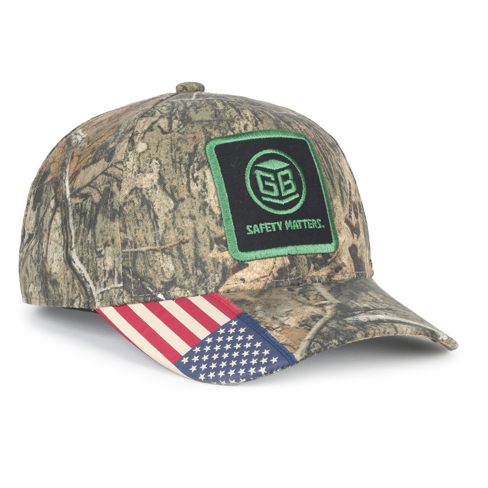 Structured w/Camo Flag Visor Insert
