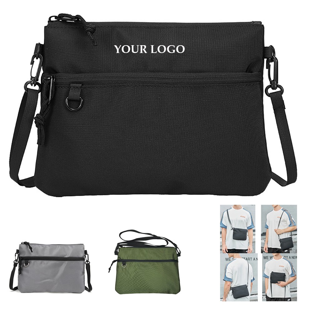 Slim Boy Girls Side Phone Pouch Mens Small Shoulder Crossbody Bag 5