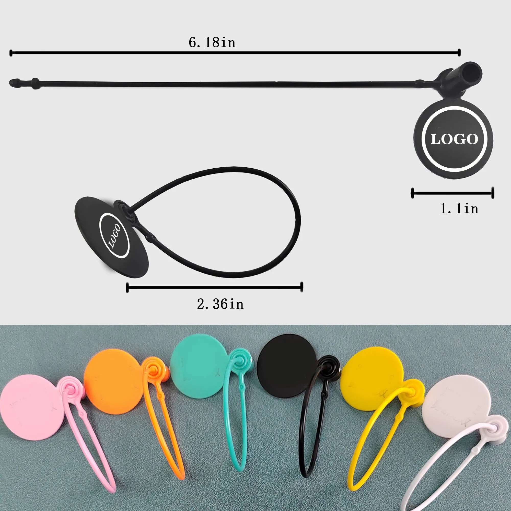 Anti-Switch Custom Logo Seal Tie 4