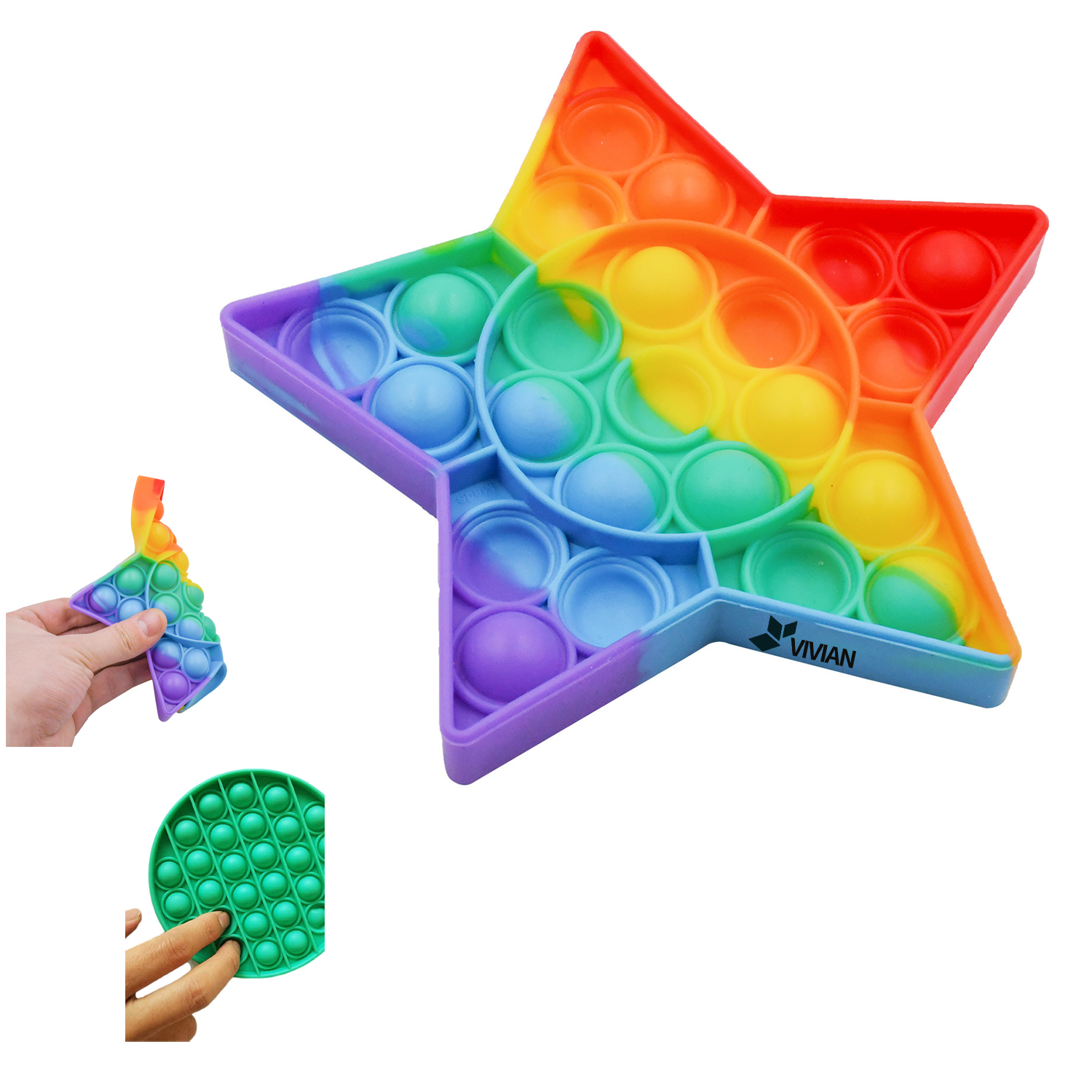 Fidget Toy Five Pointed Star 2