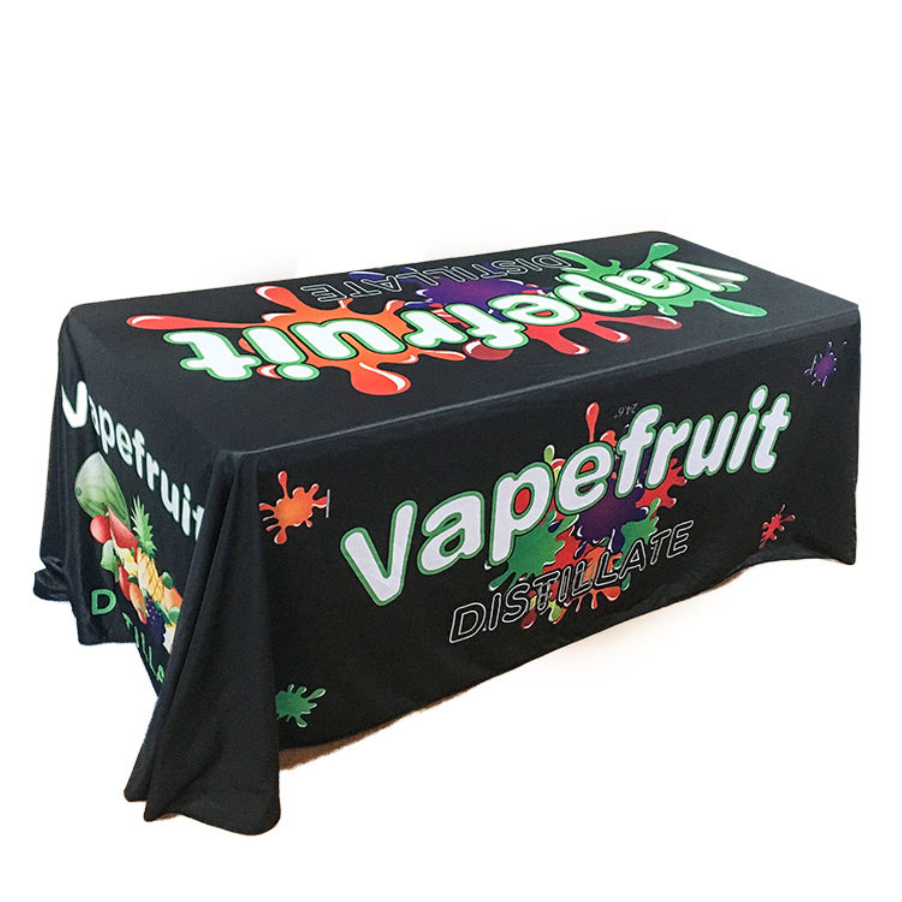 Full Color 8 FT Spandex Table Cover 1
