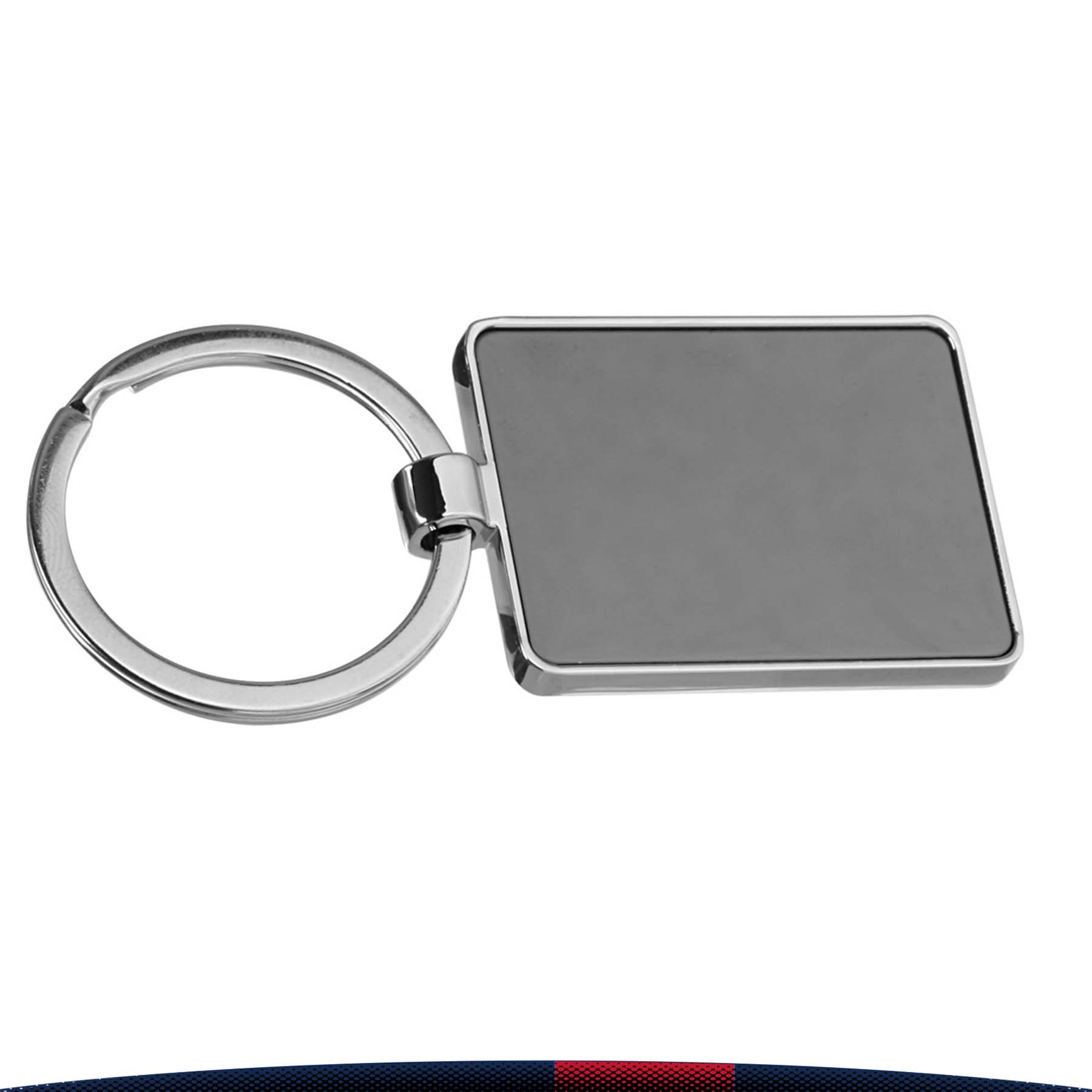 Croi Rectangular Metal Keychains 3