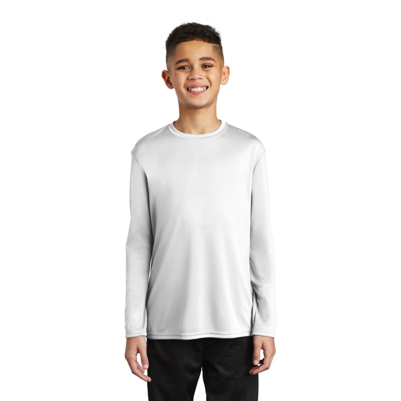 Port & Company Youth Long Sleeve Performance Tee 13