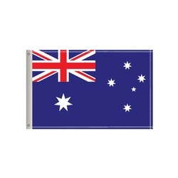 National Flag, Australia, Single-Sided - 60"W x 36"H 1