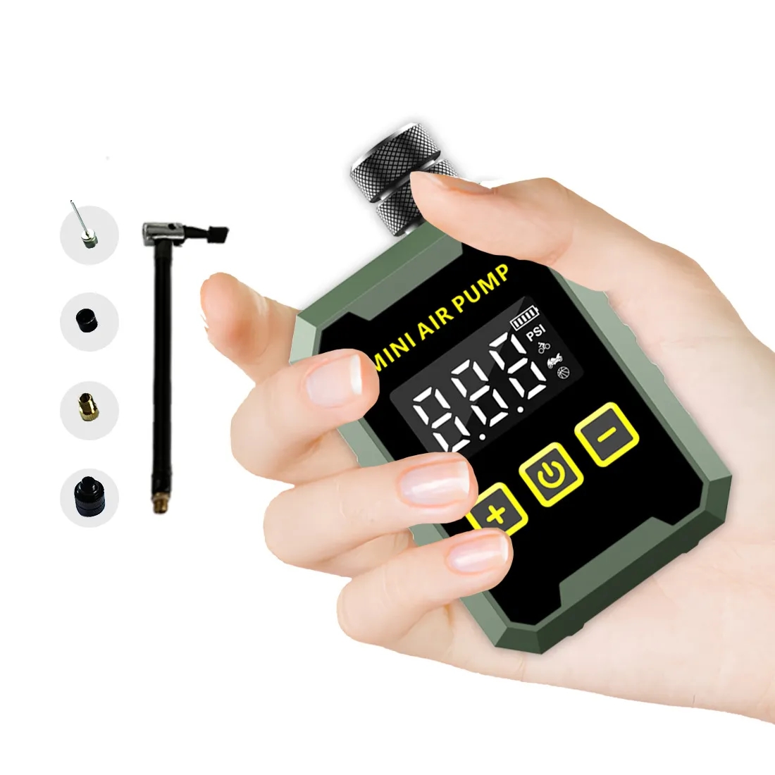 150PSI Mini Electric Bicycle Pump 8