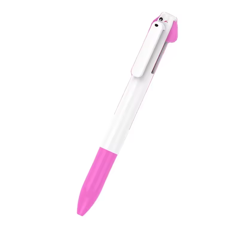 Naughty Puppy Shaped Multi Color Ballpoint Pen 3