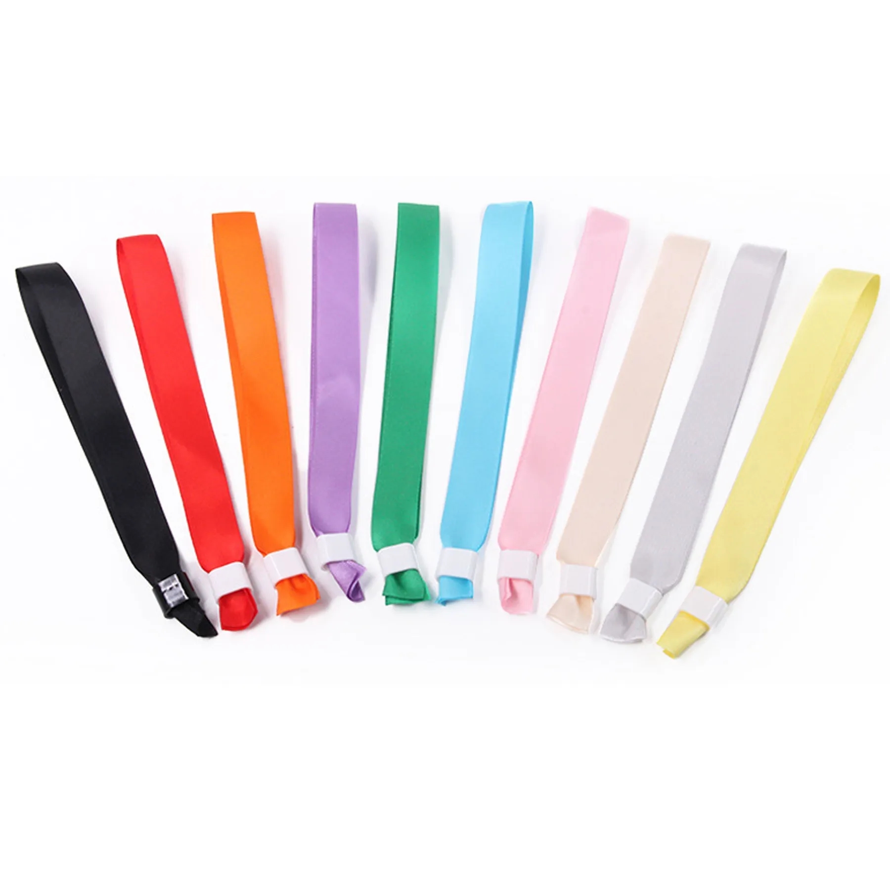 Plastic Lock Reusable Event Wristbands 4