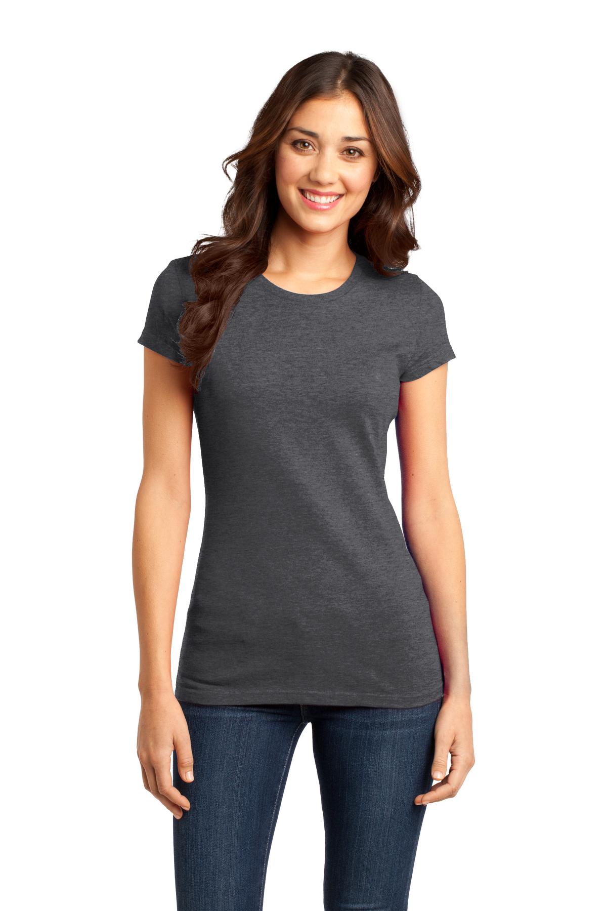 District Women's Fitted Very Important Tee . DT6001 206