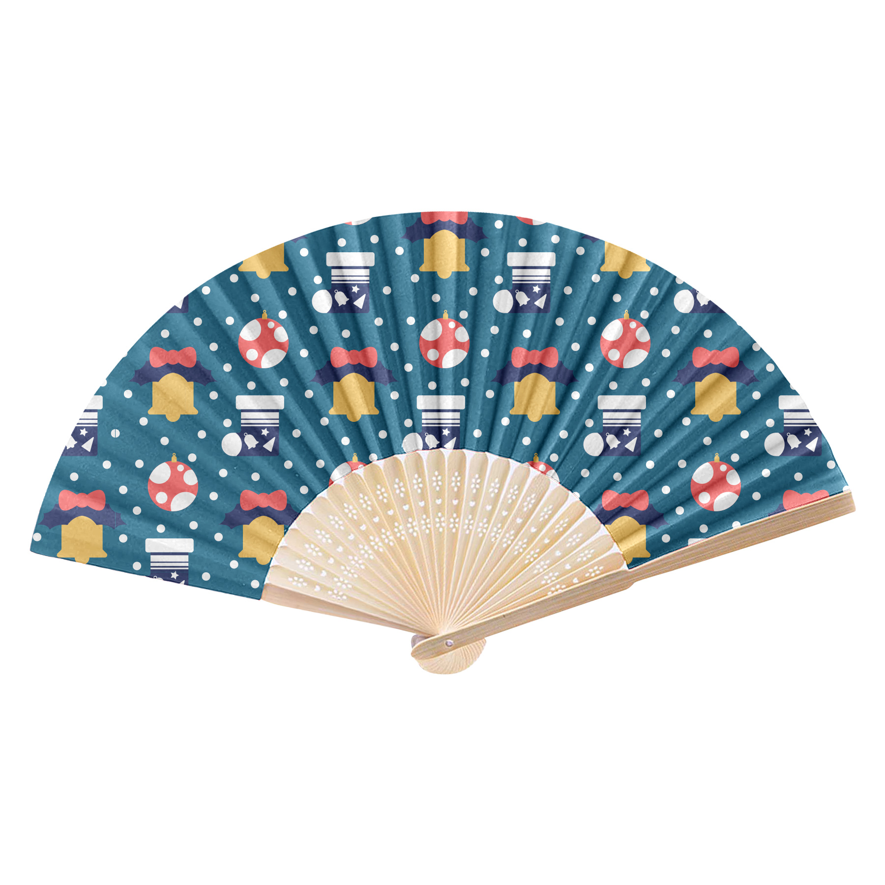 Foldable Bamboo Paper Fan 15